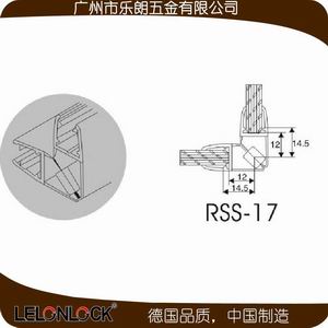 帶磁玻璃門擋水條