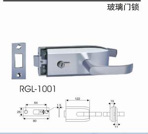 鋅合金玻璃門(mén)鎖