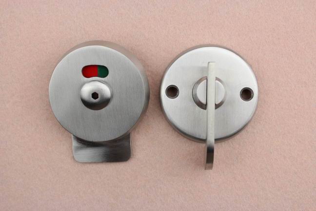 Escutcheon Stainless steel 304 commerical toilet Indicator lock with Dead Bolt