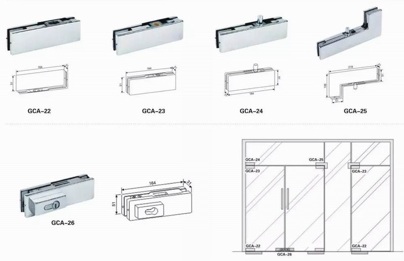 Hardware Floor Spring Floor Spring Accessories