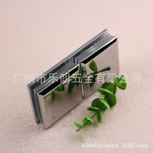 180 degree glass to glass clamp